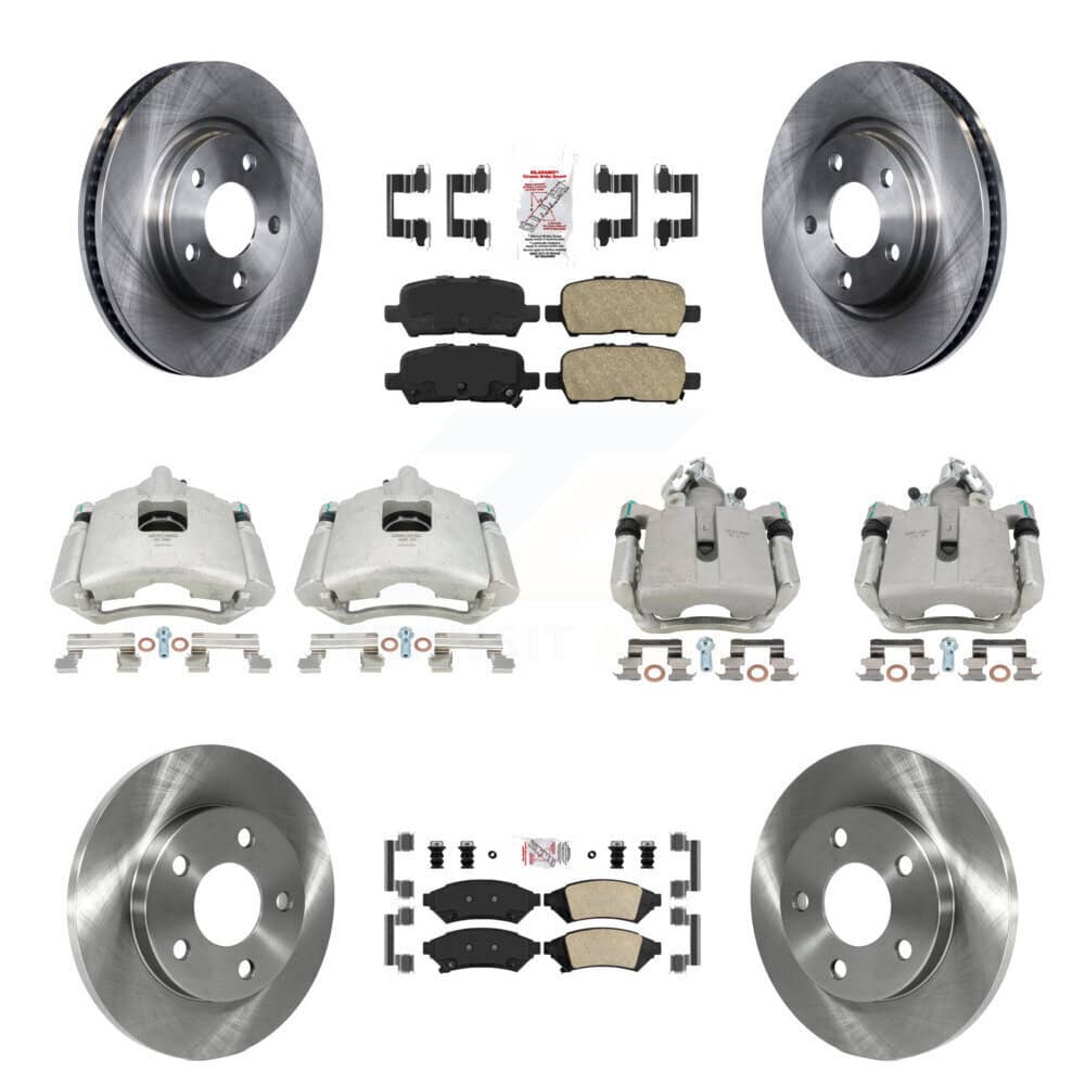 Transit Auto - KC8-102275N - Front and Rear Disc Brake Kits