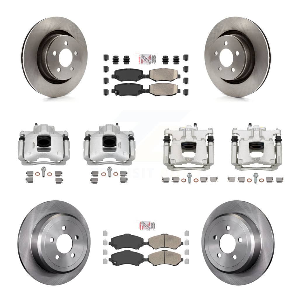 Transit Auto - KC8-102305N - Front and Rear Disc Brake Kits