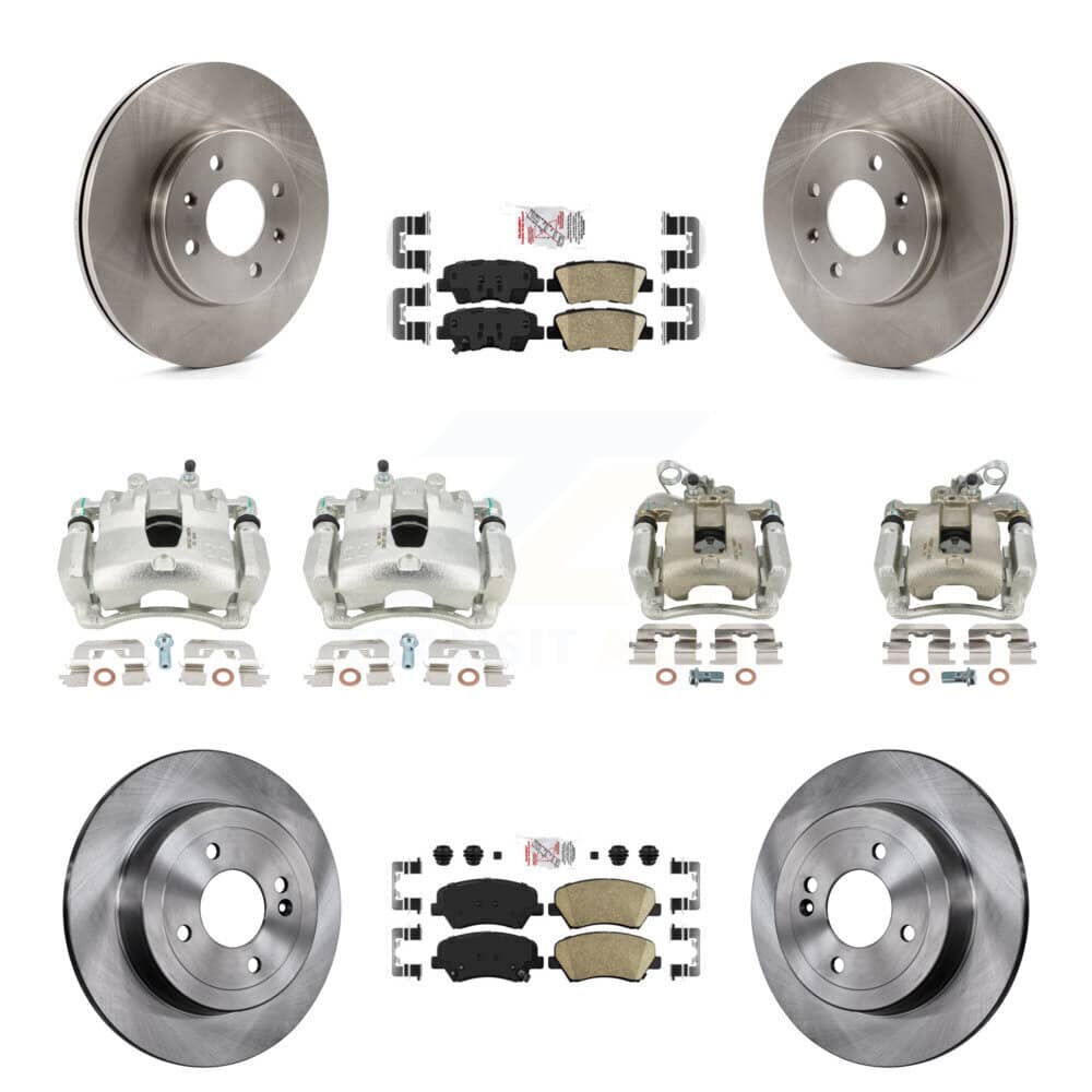 Transit Auto - KC8-102314N - Front and Rear Disc Brake Kits
