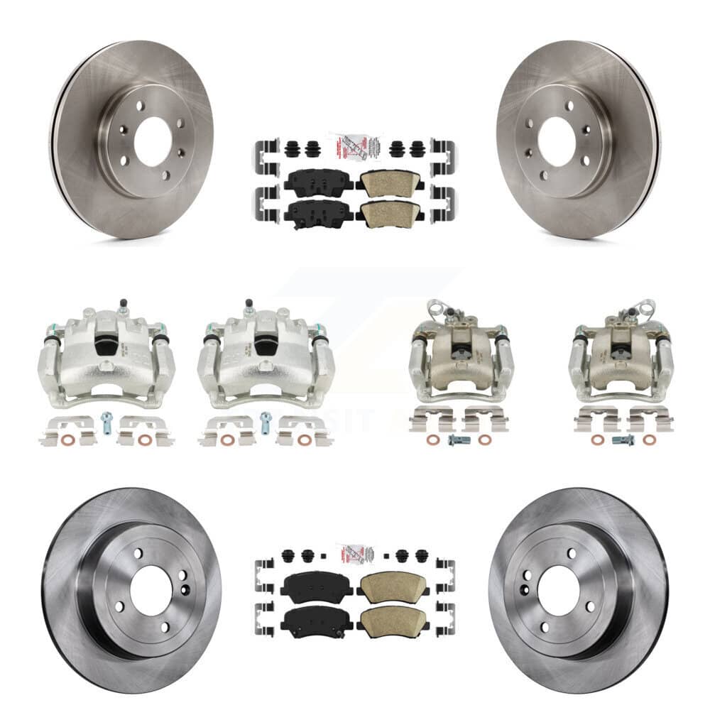 Transit Auto - KC8-102316N - Front and Rear Disc Brake Kits
