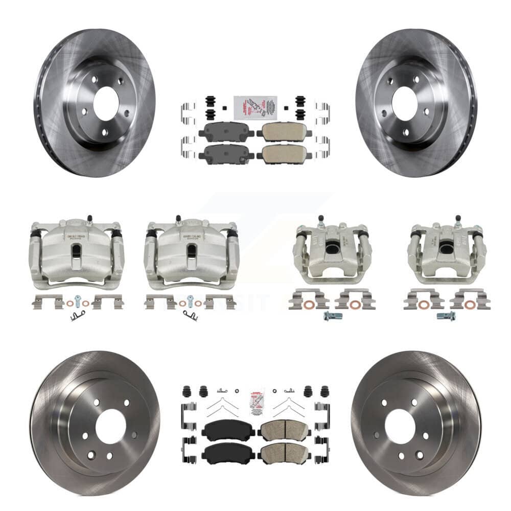 Transit Auto - KC8-102320N - Front and Rear Disc Brake Kits
