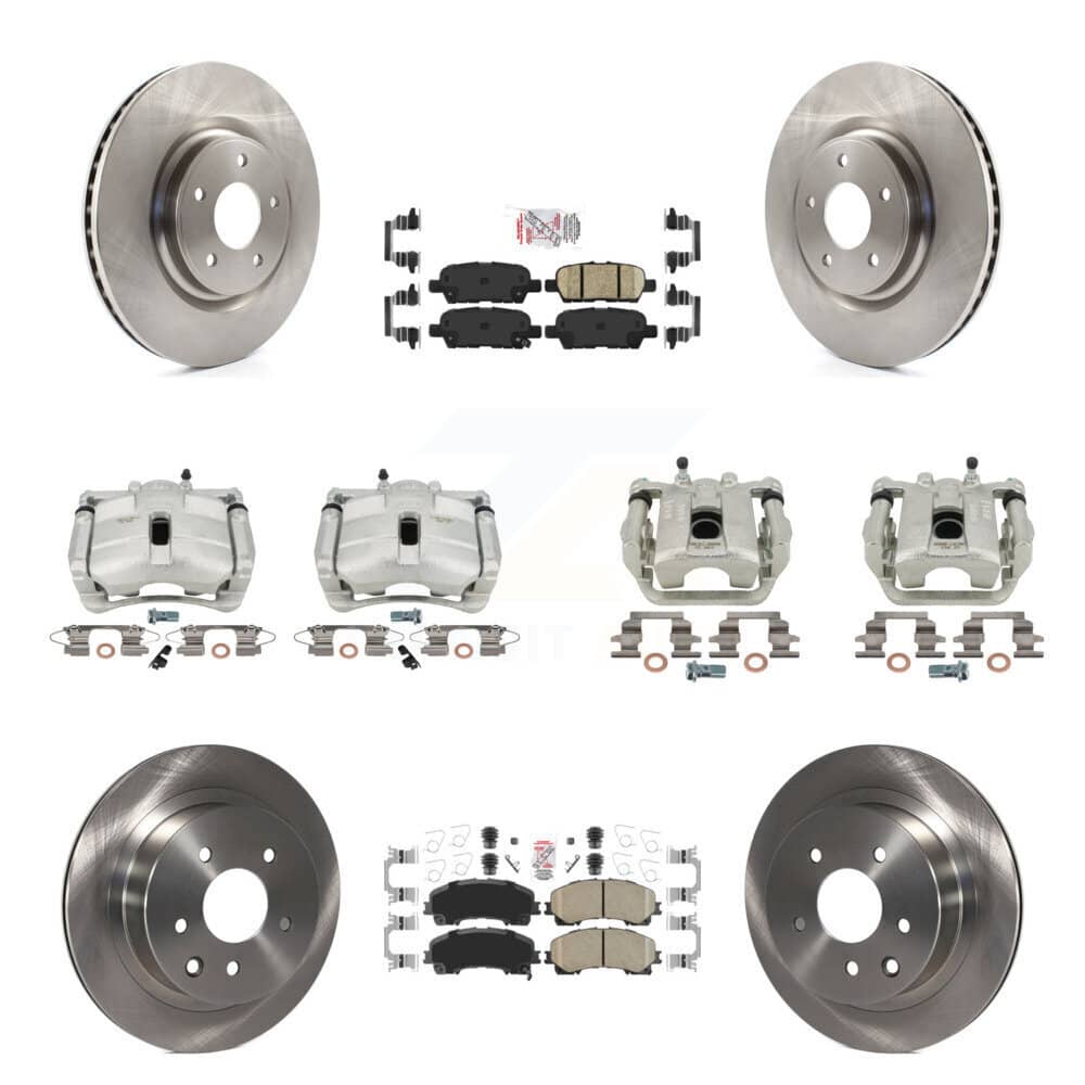 Transit Auto - KC8-102322N - Front and Rear Disc Brake Kits