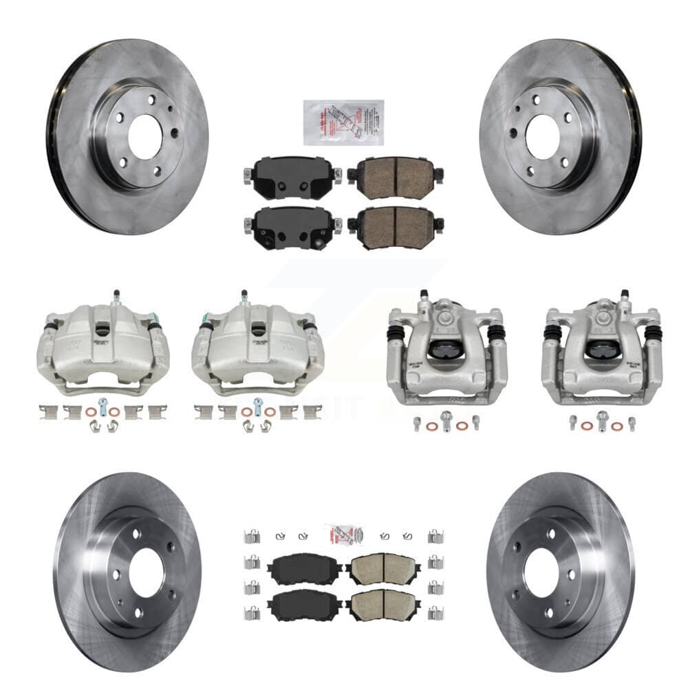 Transit Auto - KC8-102344N - Front and Rear Disc Brake Kits