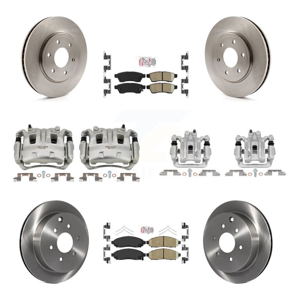Transit Auto - KC8-102347N - Front and Rear Disc Brake Kits