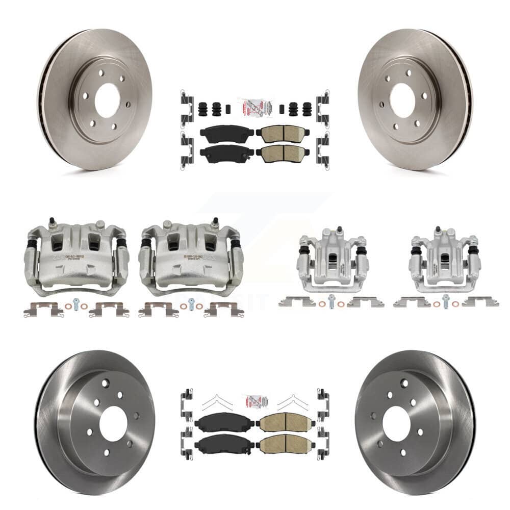 Transit Auto - KC8-102349N - Front and Rear Disc Brake Kits