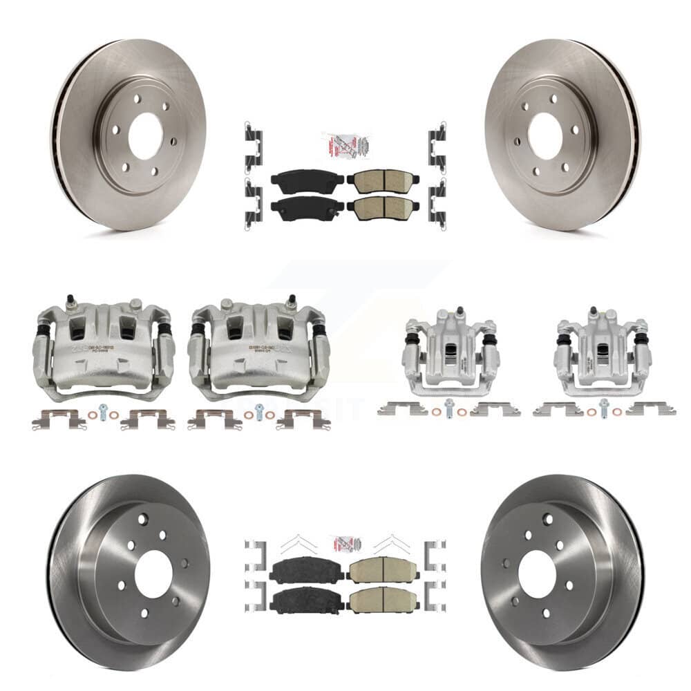 Transit Auto - KC8-102351N - Front and Rear Disc Brake Kits