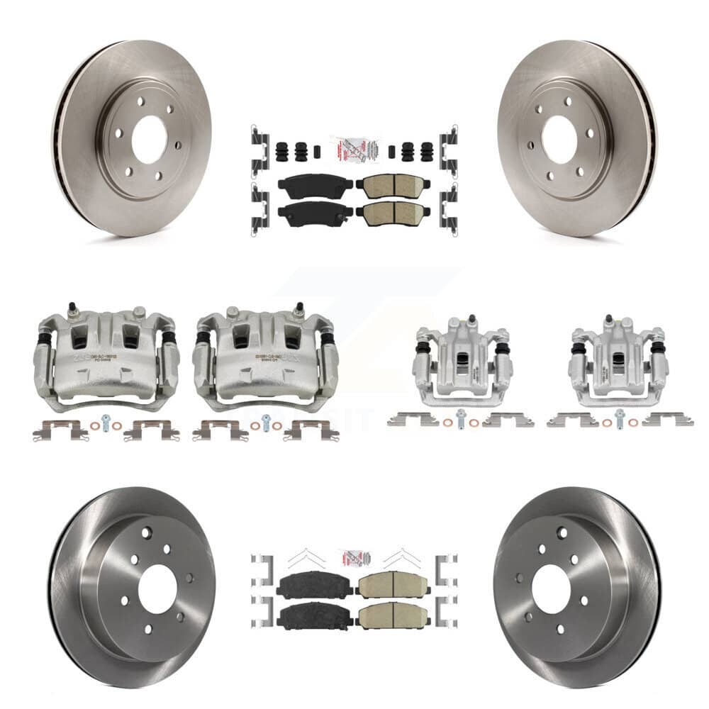 Transit Auto - KC8-102353N - Front and Rear Disc Brake Kits