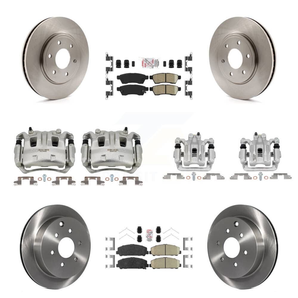 Transit Auto - KC8-102354N - Front and Rear Disc Brake Kits