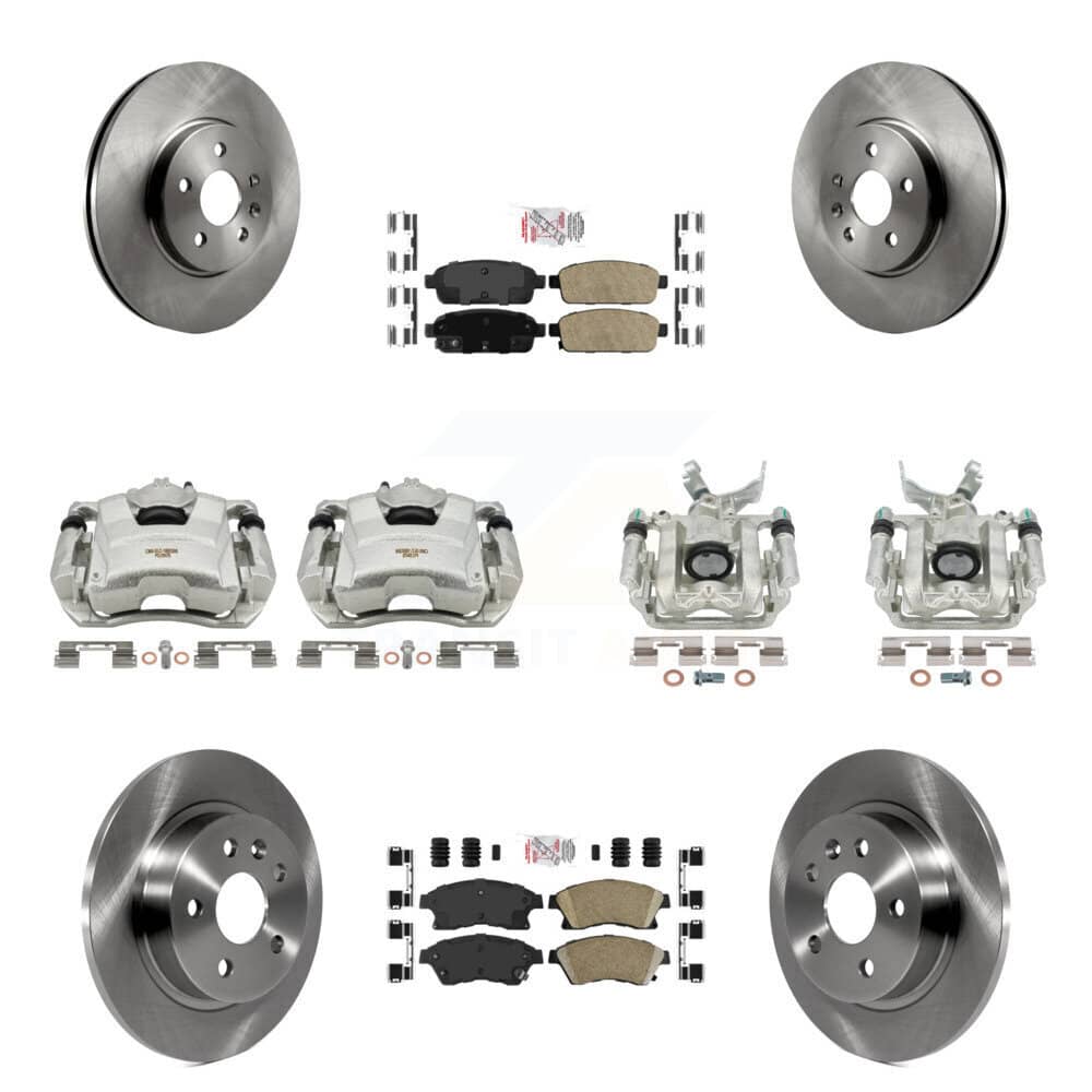 Transit Auto - KC8-102407N - Front and Rear Disc Brake Kits