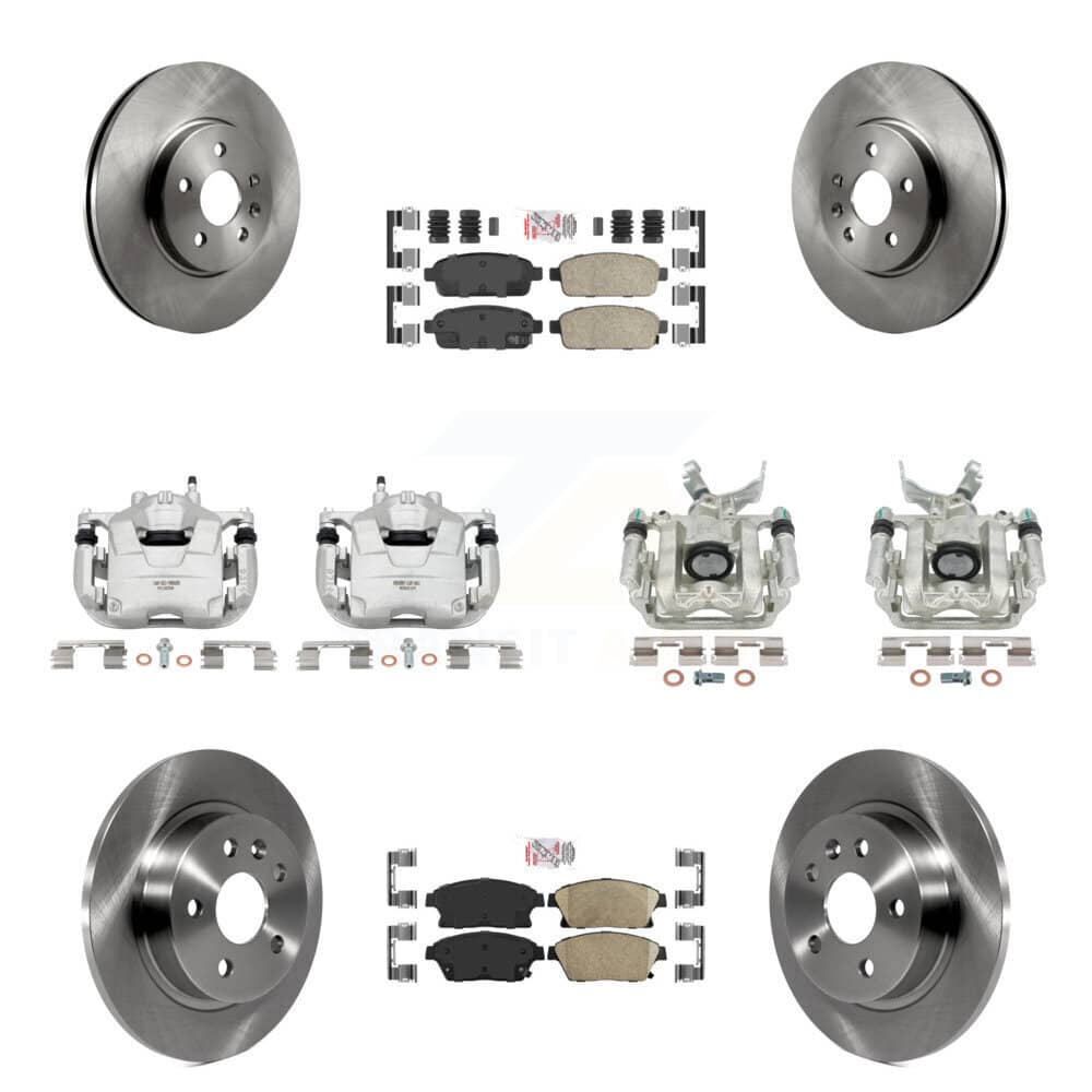 Transit Auto - KC8-102410N - Front and Rear Disc Brake Kits