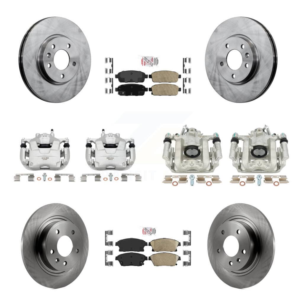 Transit Auto - KC8-102416N - Front and Rear Disc Brake Kits