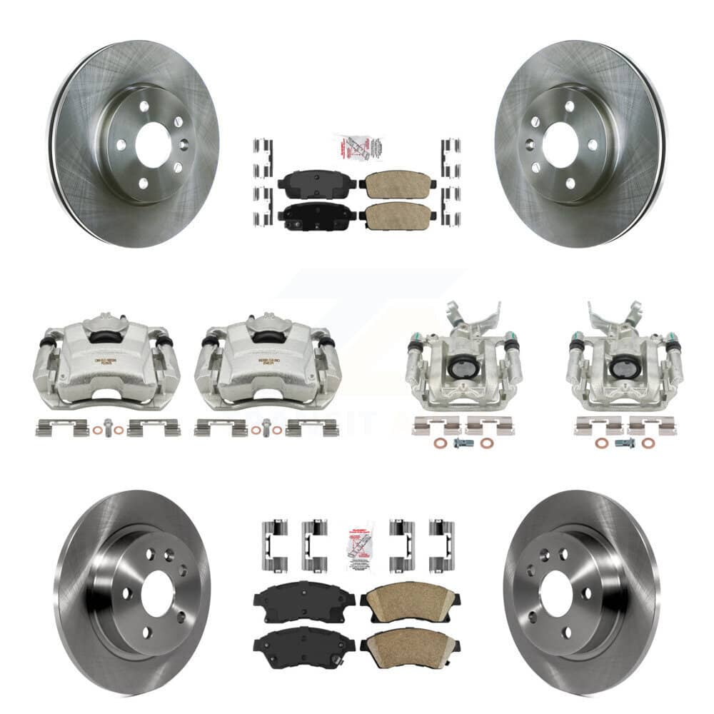 Transit Auto - KC8-102420N - Front and Rear Disc Brake Kits