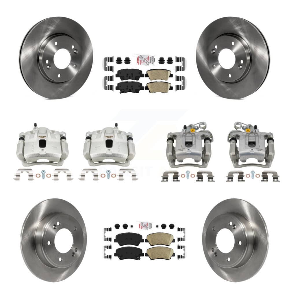 Transit Auto - KC8-102431N - Front and Rear Disc Brake Kits
