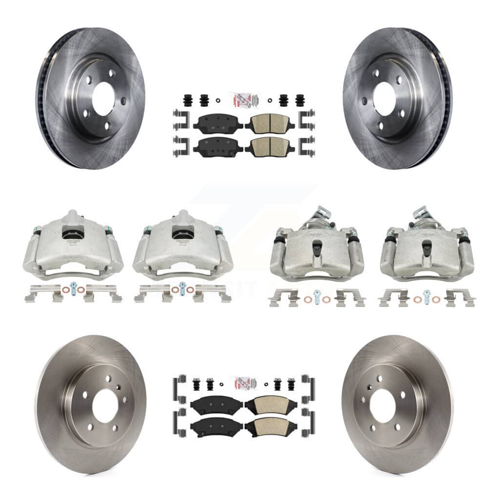 Transit Auto - KC8-102469N - Front and Rear Disc Brake Kits