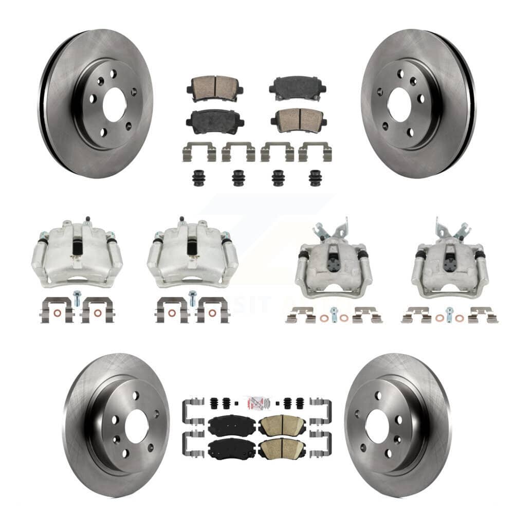 Transit Auto - KC8-102486N - Front and Rear Disc Brake Kits