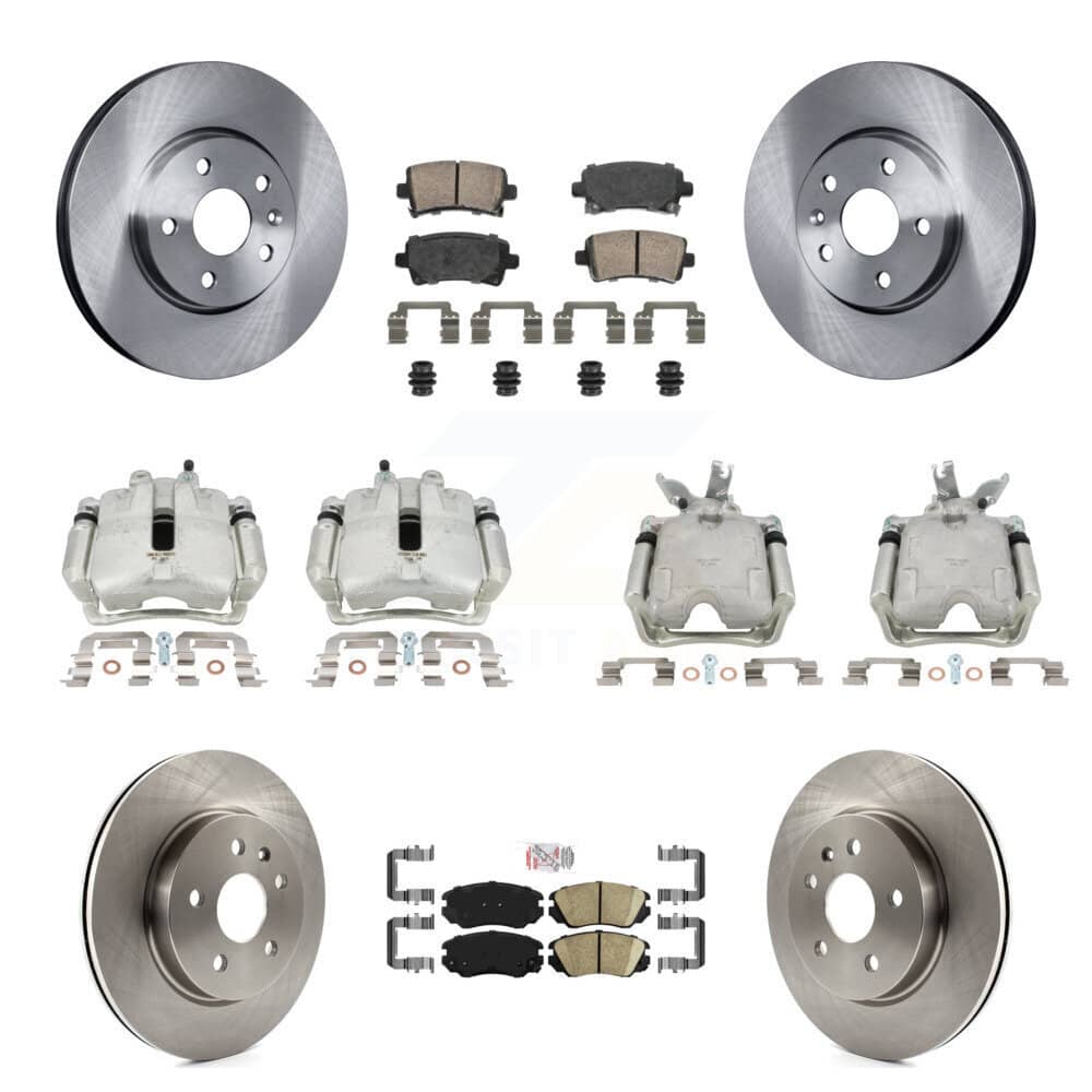 Transit Auto - KC8-102489N - Front and Rear Disc Brake Kits