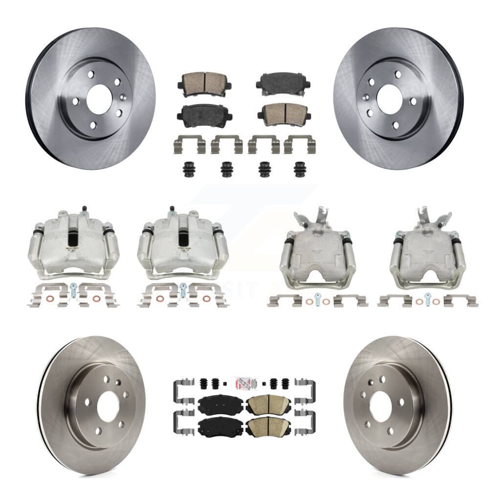 Transit Auto - KC8-102490N - Front and Rear Disc Brake Kits
