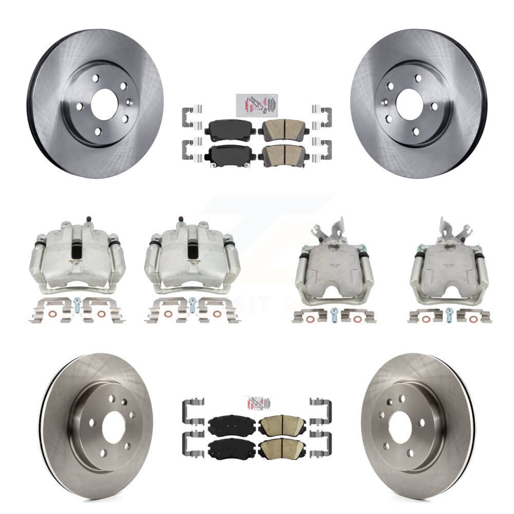 Transit Auto - KC8-102501N - Front and Rear Disc Brake Kits