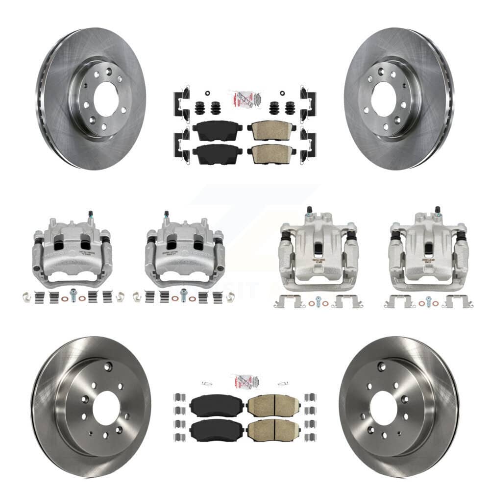 Transit Auto - KC8-102505N - Front and Rear Disc Brake Kits