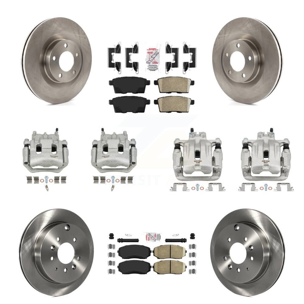 Transit Auto - KC8-102508N - Front and Rear Disc Brake Kits