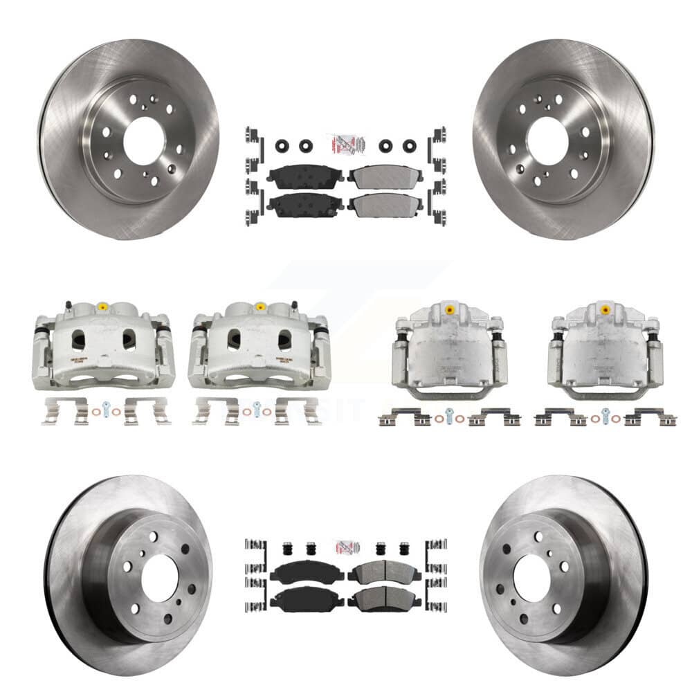 Transit Auto - KC8-102517N - Front and Rear Disc Brake Kits