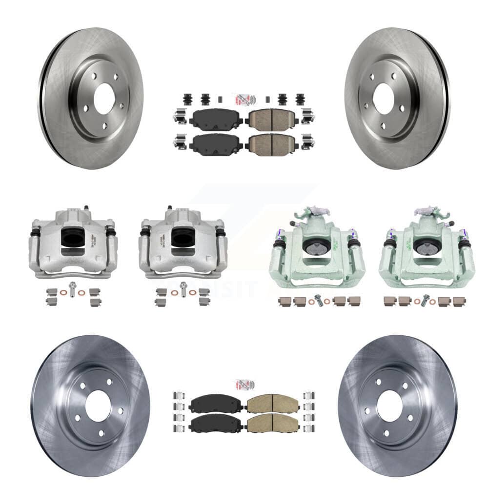 Transit Auto - KC8-102599N - Front and Rear Disc Brake Kits