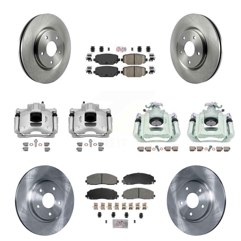 Transit Auto - KC8-102600N - Front and Rear Disc Brake Kits
