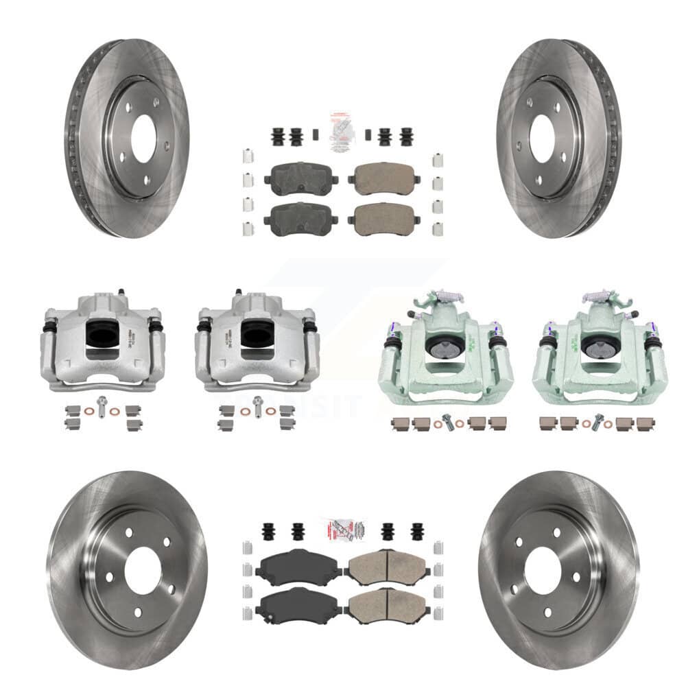 Transit Auto - KC8-102608N - Front and Rear Disc Brake Kits