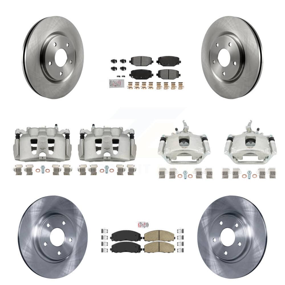 Transit Auto - KC8-102613N - Front and Rear Disc Brake Kits