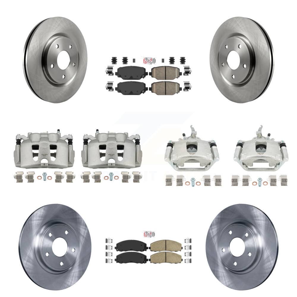 Transit Auto - KC8-102616N - Front and Rear Disc Brake Kits