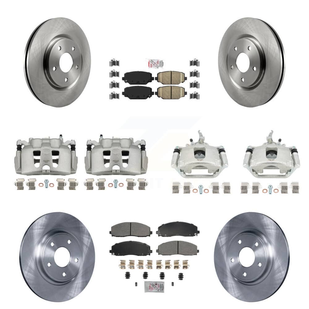Transit Auto - KC8-102620N - Front and Rear Disc Brake Kits