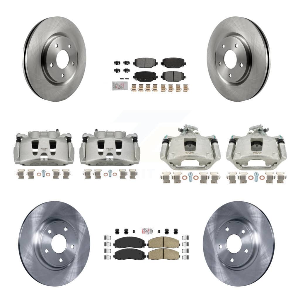 Transit Auto - KC8-102621N - Front and Rear Disc Brake Kits