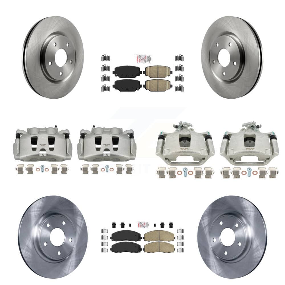 Transit Auto - KC8-102627N - Front and Rear Disc Brake Kits