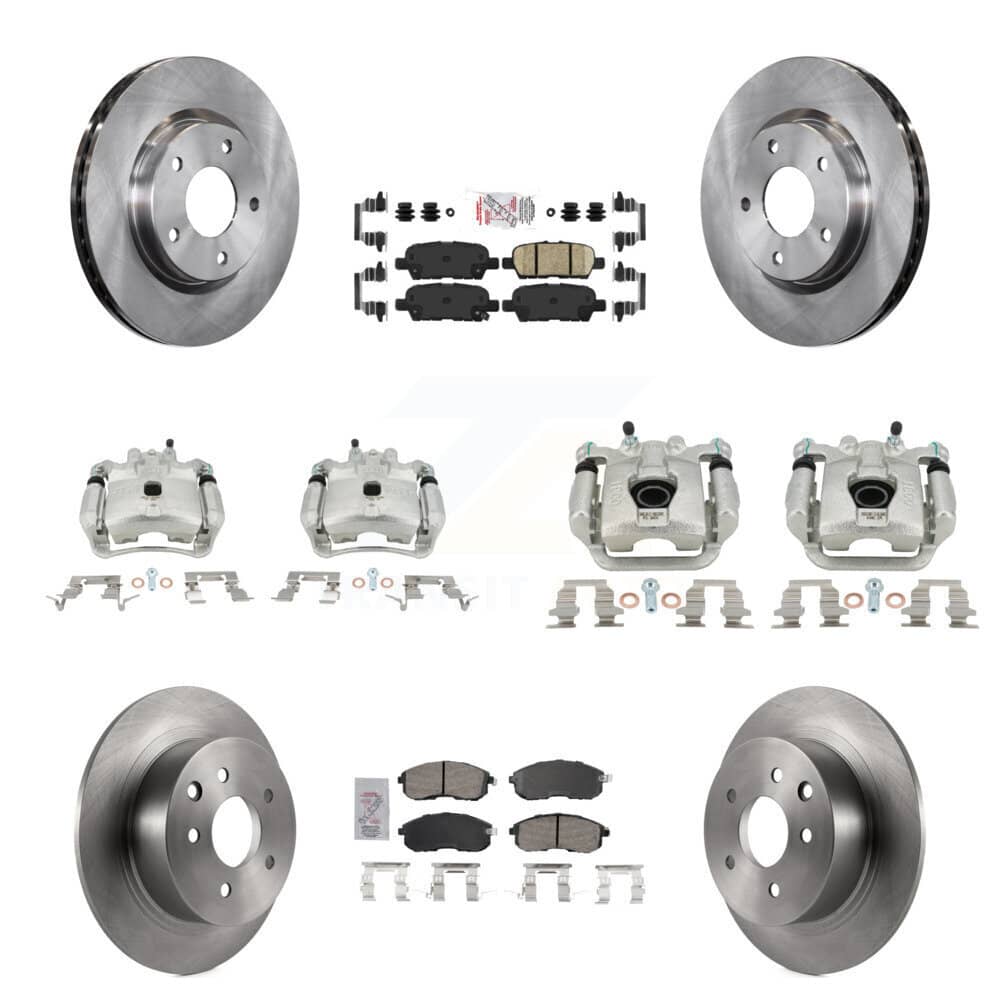 Transit Auto - KC8-102646N - Front and Rear Disc Brake Kits