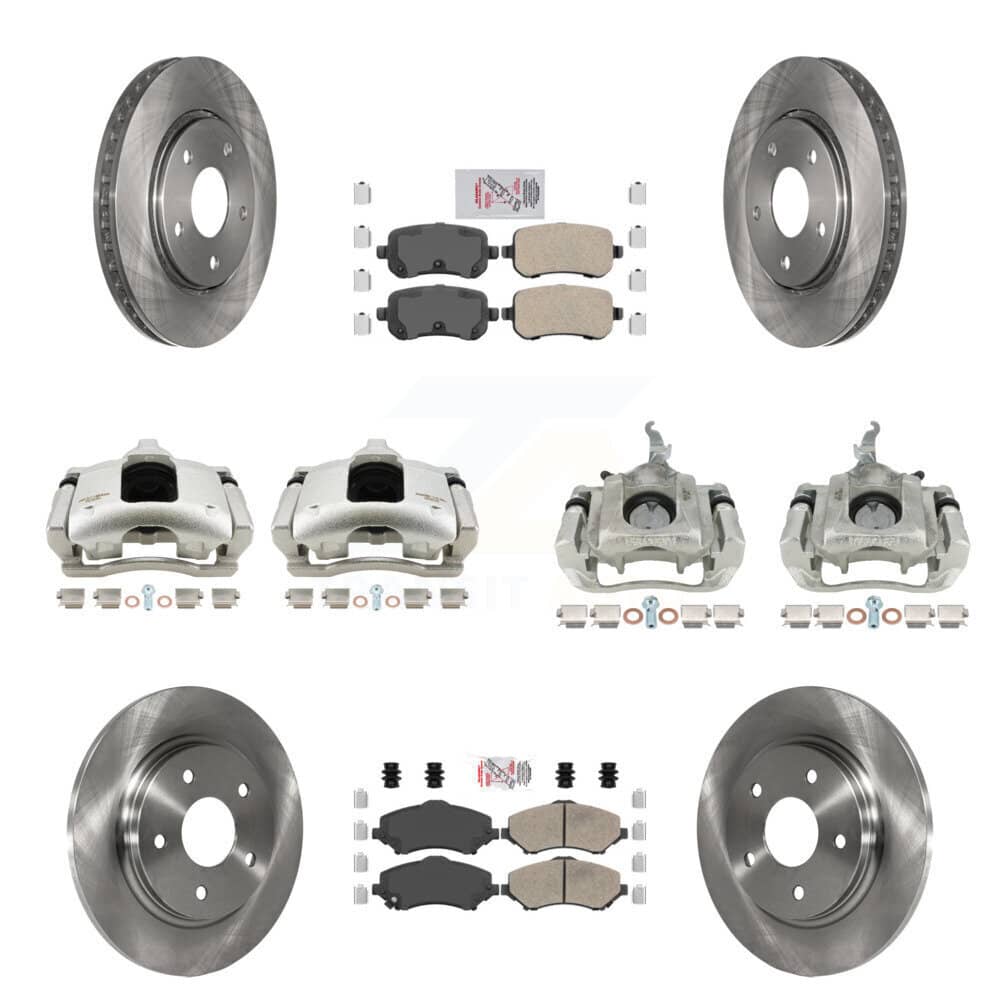 Transit Auto - KC8-102665N - Front and Rear Disc Brake Kits