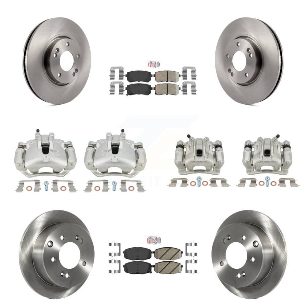 Transit Auto - KC8-102695N - Front and Rear Disc Brake Kits