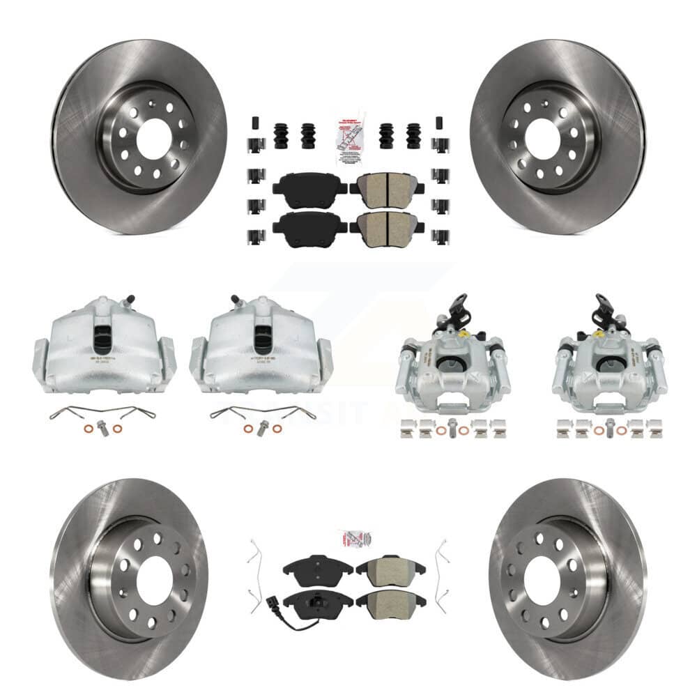 Transit Auto - KC8-102705N - Front and Rear Disc Brake Kits