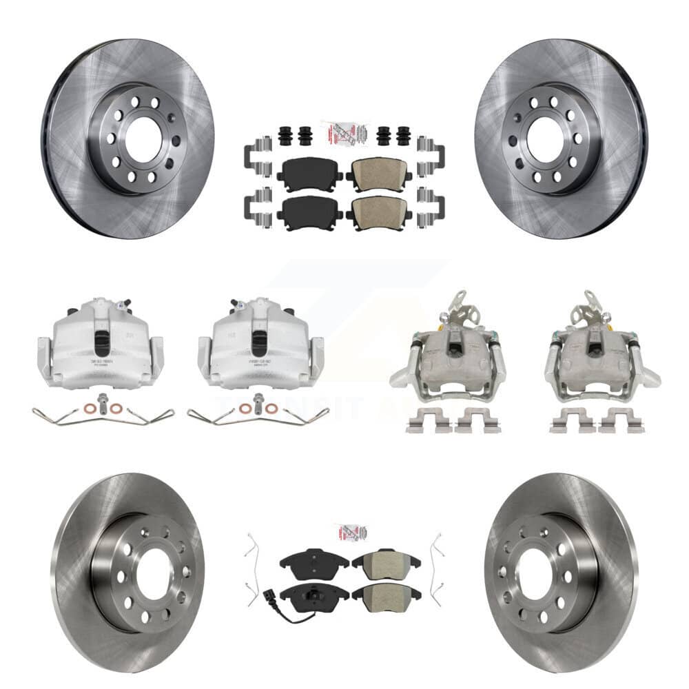 Transit Auto - KC8-102715N - Front and Rear Disc Brake Kits