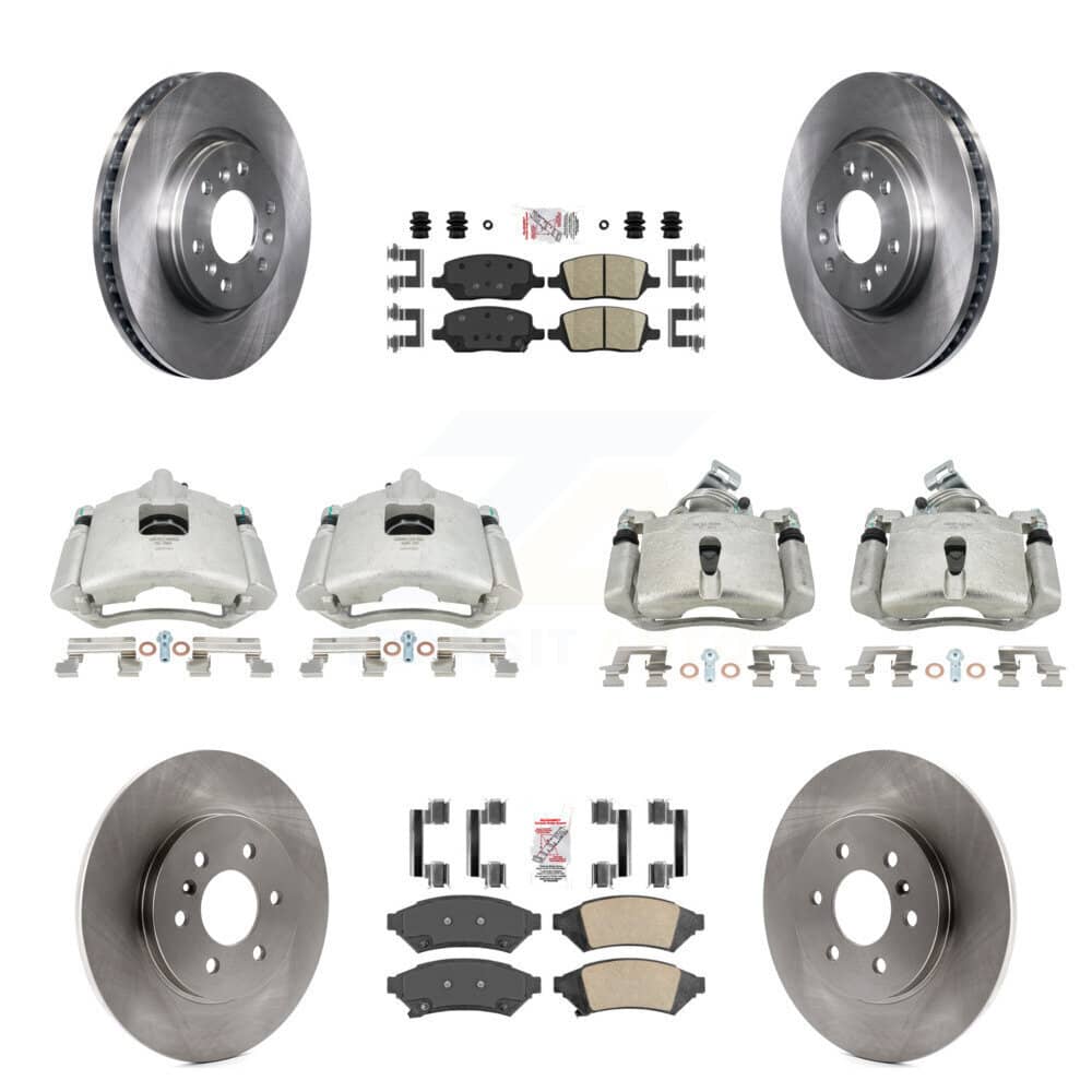 Transit Auto - KC8-102720N - Front and Rear Disc Brake Kits