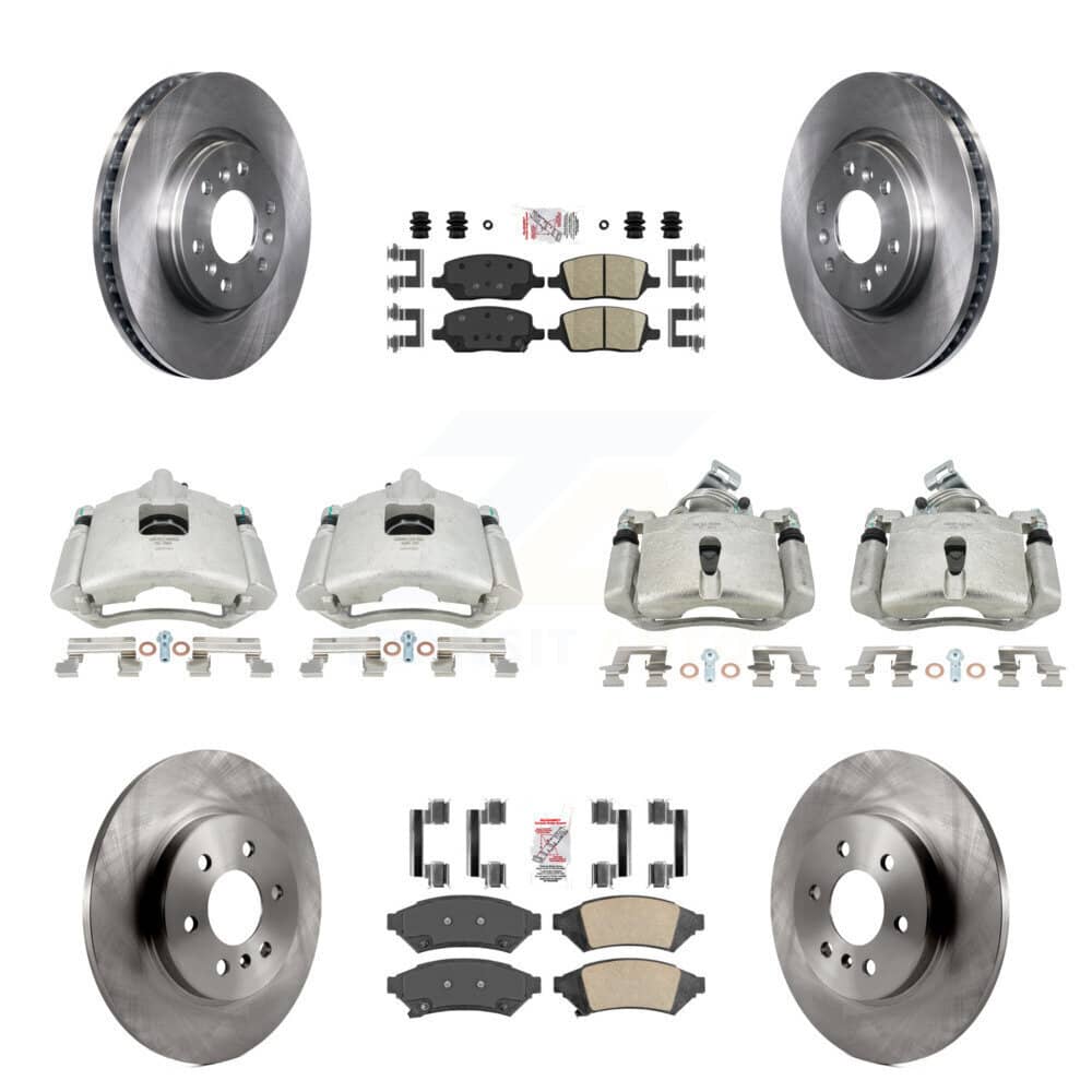 Transit Auto - KC8-102724N - Front and Rear Disc Brake Kits