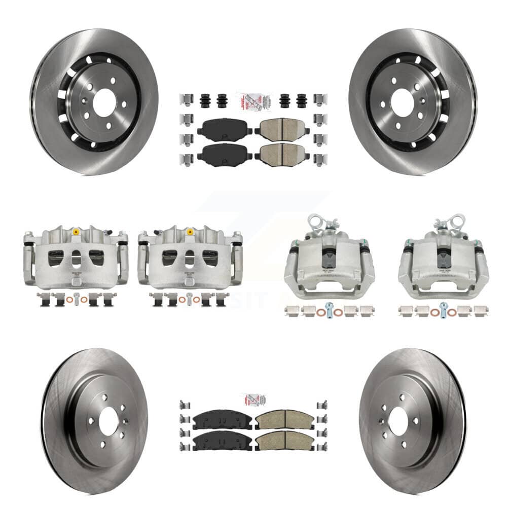 Transit Auto - KC8-102798N - Front and Rear Disc Brake Kits