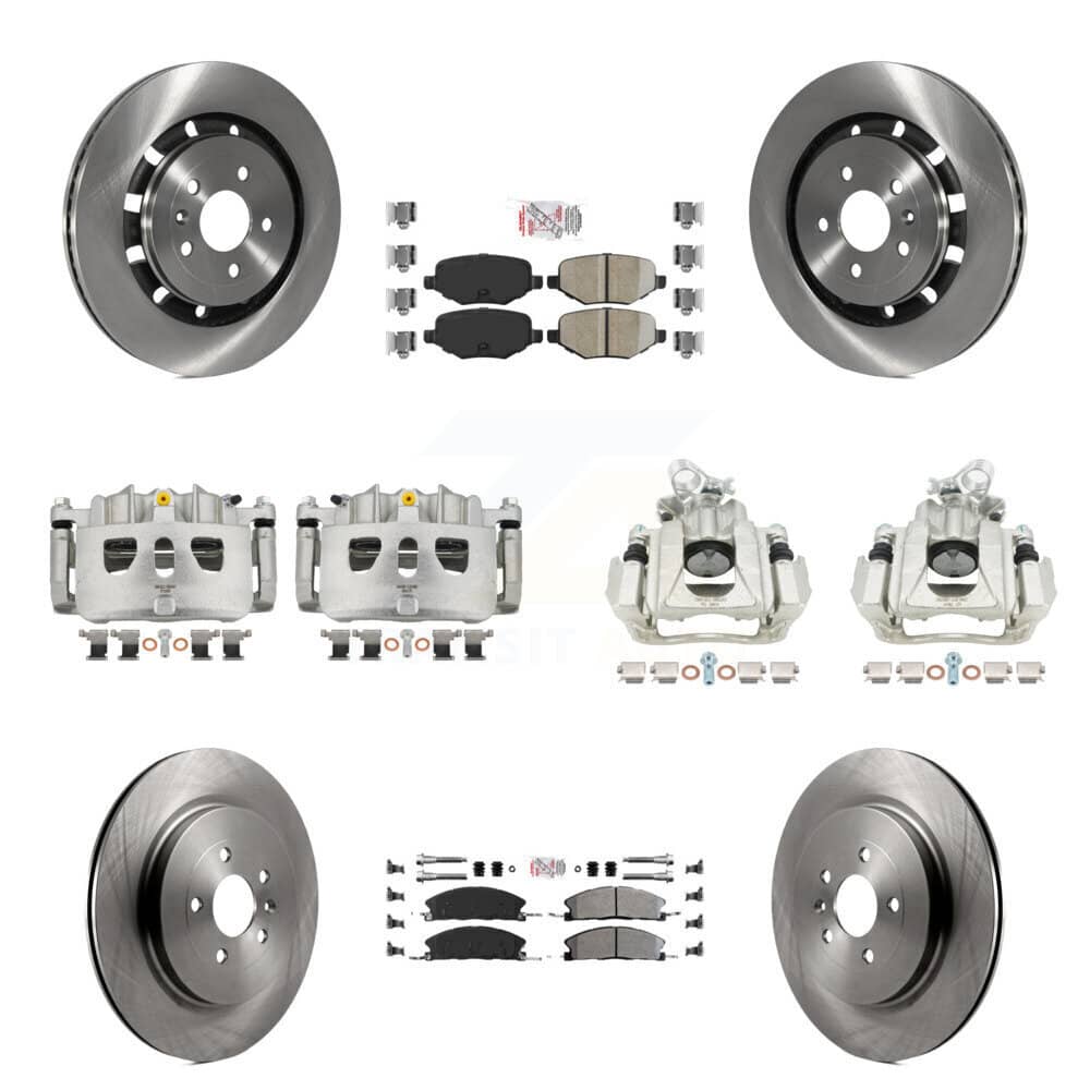 Transit Auto - KC8-102811N - Front and Rear Disc Brake Kits