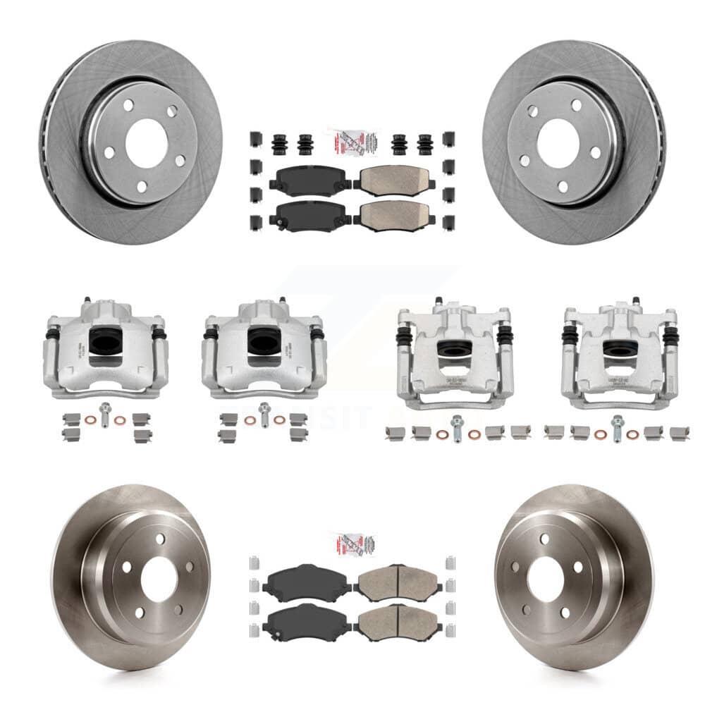 Transit Auto - KC8-102895N - Front and Rear Disc Brake Kits