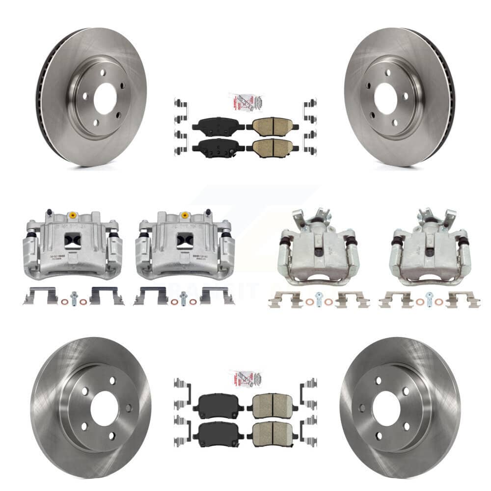 Transit Auto - KC8-103028N - Front and Rear Disc Brake Kits