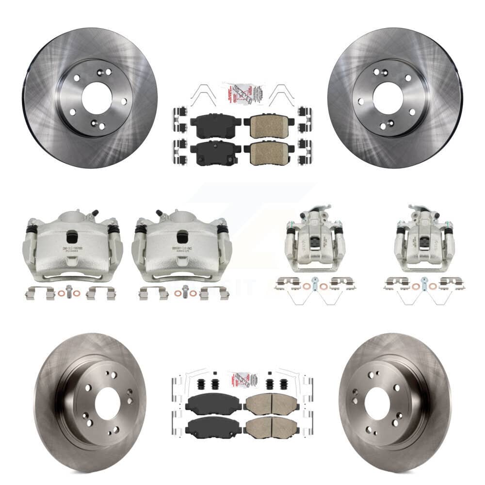 Transit Auto - KC8-103034N - Front and Rear Disc Brake Kits