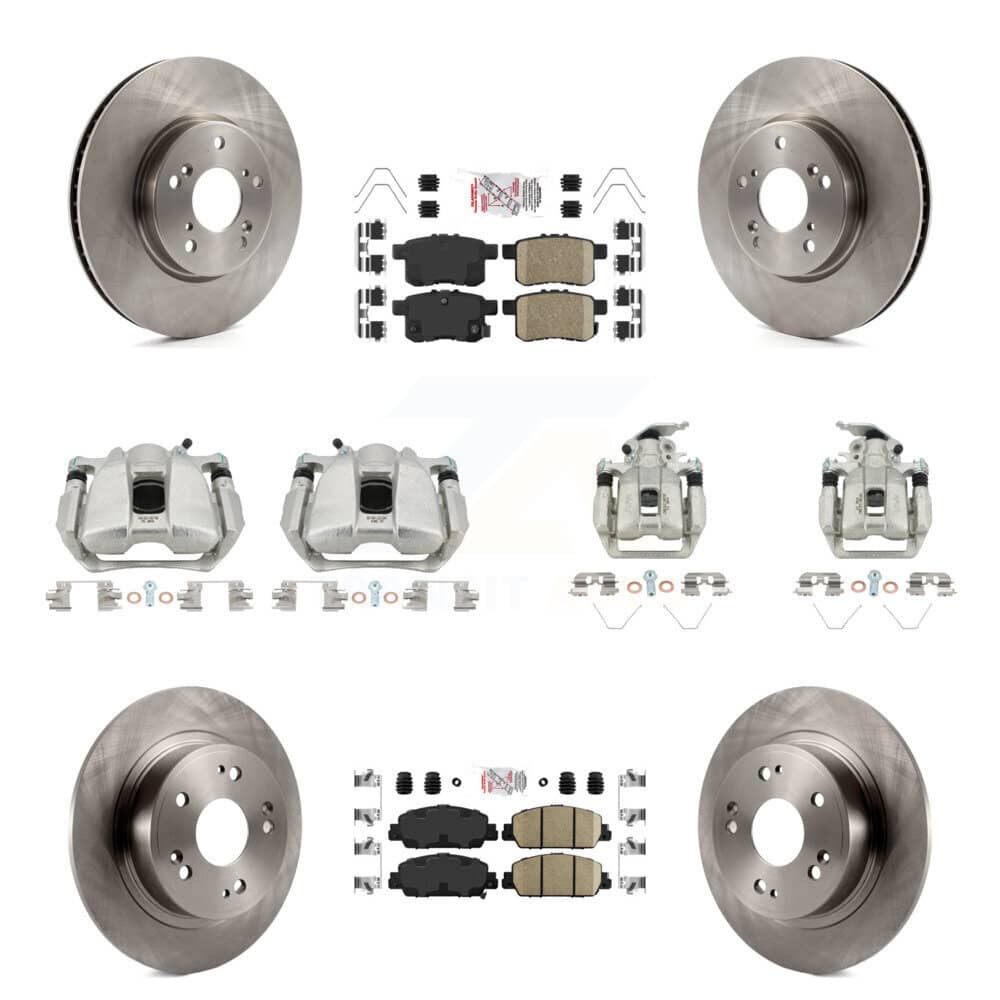 Transit Auto - KC8-103040N - Front and Rear Disc Brake Kits