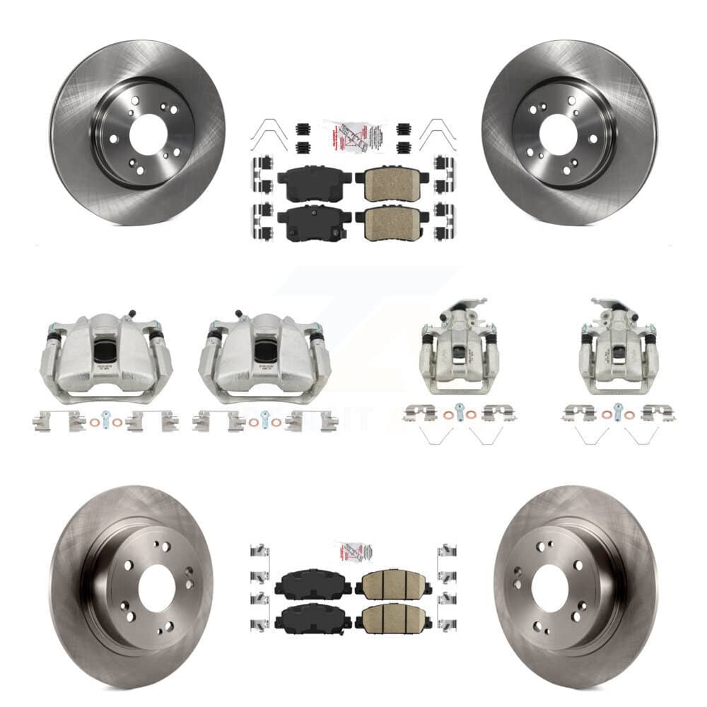 Transit Auto - KC8-103043N - Front and Rear Disc Brake Kits