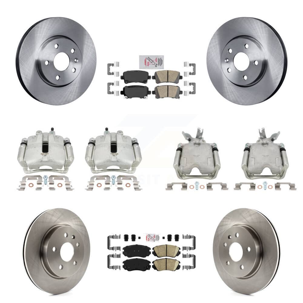 Transit Auto - KC8-103263N - Front and Rear Disc Brake Kits