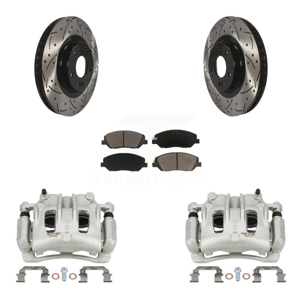 Transit Auto - KCD-100056C - Front Disc Brake Kits