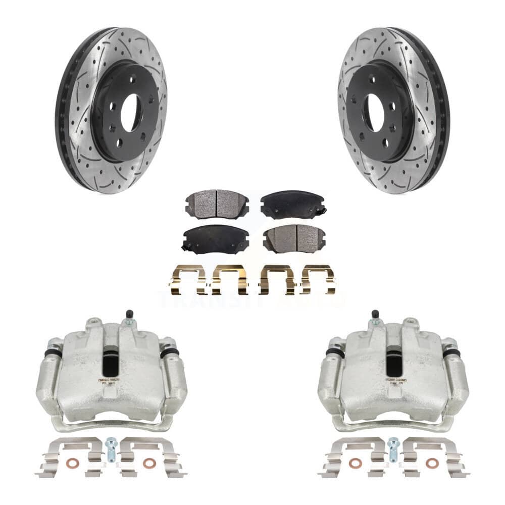 Transit Auto - KCD-100106T - Front Disc Brake Kits